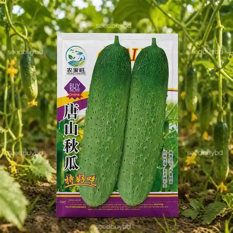 বিদেশি হাইব্রিড শসা বীজ (100+ Seeds) দ্রুত বৃদ্ধি, বেশি ফলন ও কচি শসা