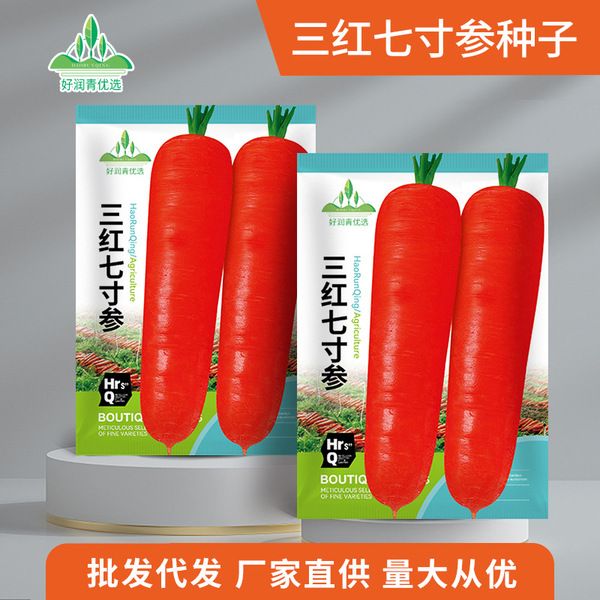 লাল গাজর বীজ (1000+ Seeds) মিষ্টি, কচি ও উচ্চ ফলন