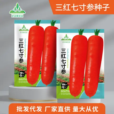লাল গাজর বীজ (1000+ Seeds) মিষ্টি, কচি ও উচ্চ ফলন